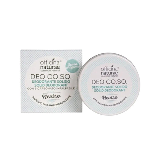 Deodorante solido neutro CO.SO. 50 ml Vegan Ecologico Officina Naturae
