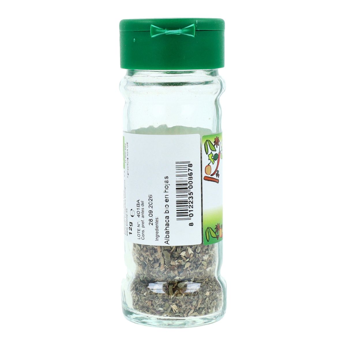 Assaisonnement au basilic Biocop 12 g