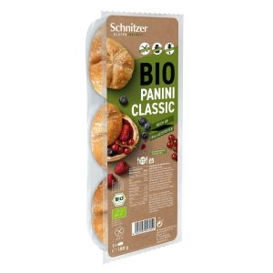 Petits pains à panini classiques sans gluten Schnitzer 188 g