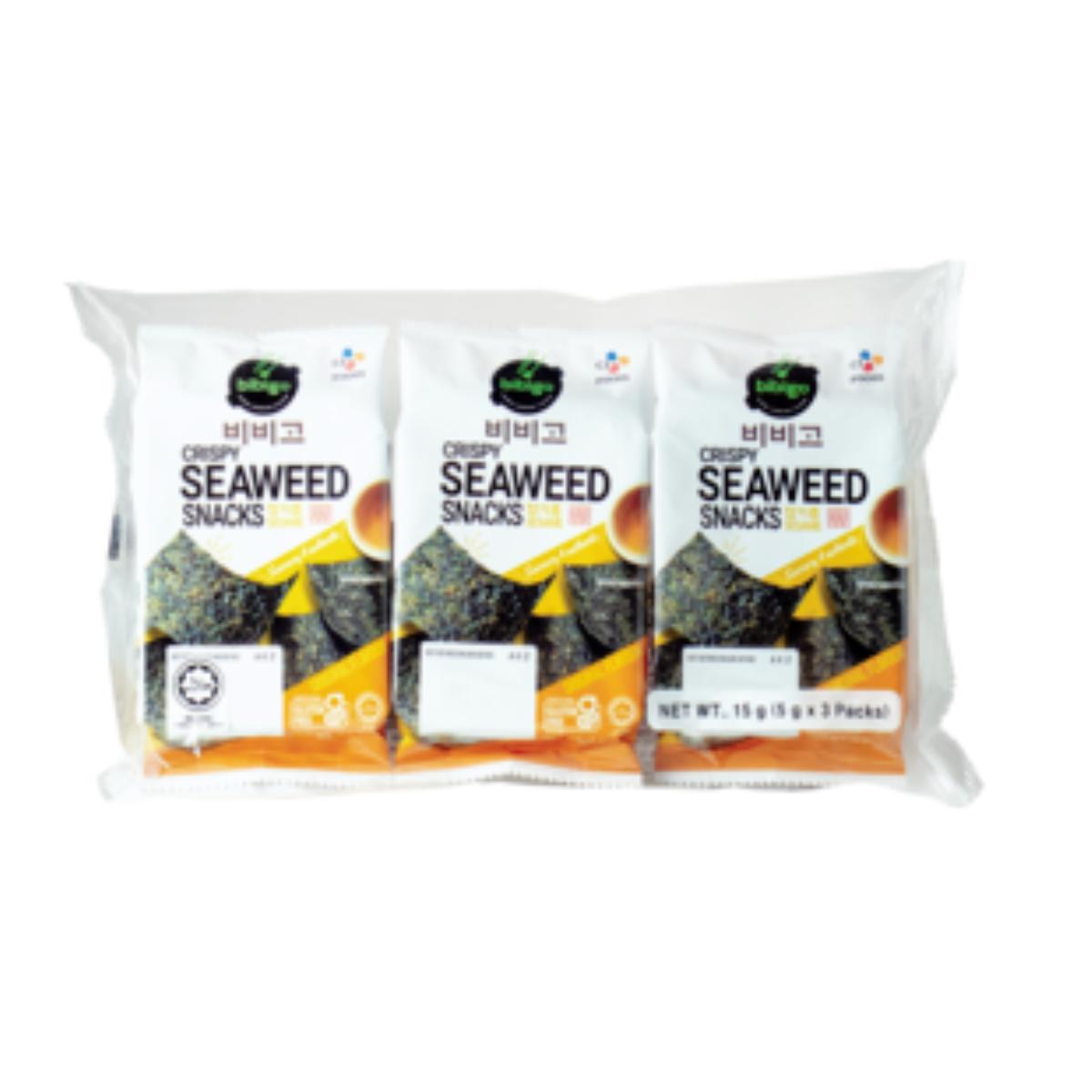 Bibigo Knuspriger Seetang-Snack 15 g