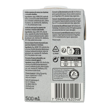Boisson à l'avoine Barista Oatly 500 ml