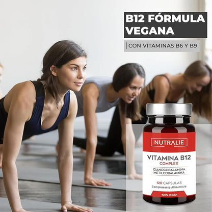 Vitamin B12 Complex 2000 mcg Fatigue Nutralie 120 tablets
