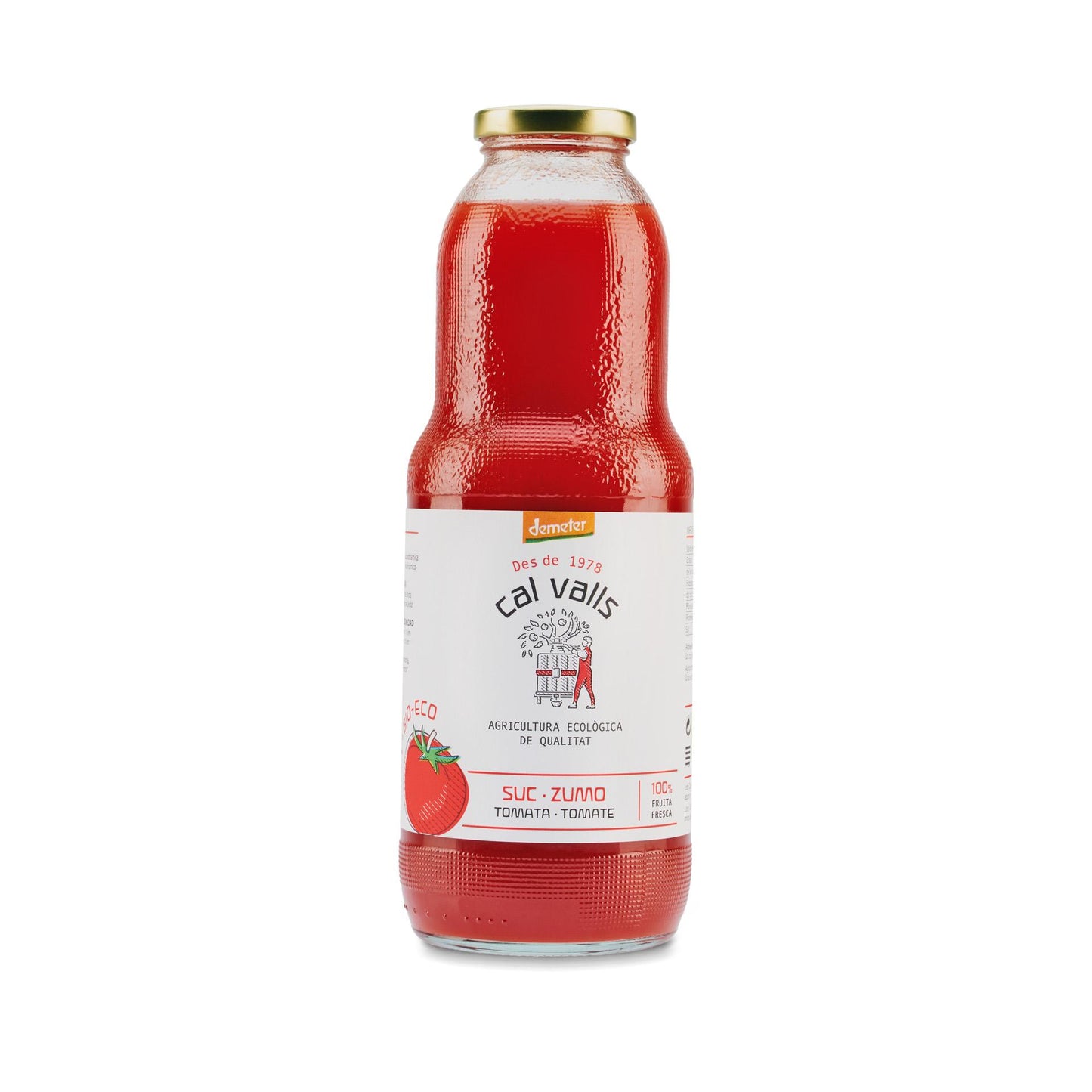 Tomaten sap ECO Cal Valls 200 ml