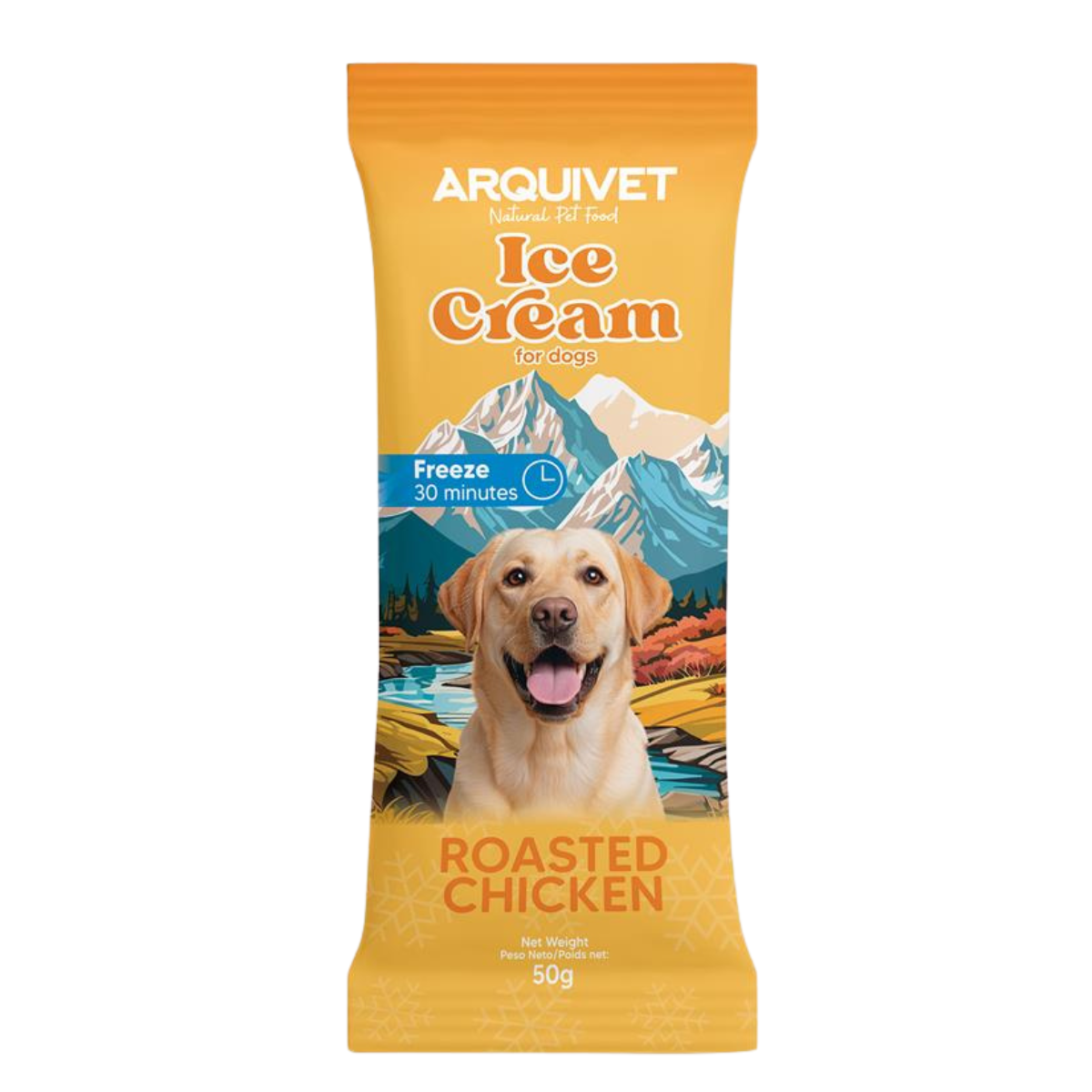Gelato al pollo arrosto per cani Arquivet 50 g