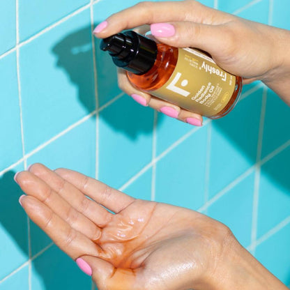 Confezione da 2 oli corpo Golden Radiance Freshly 200 ml