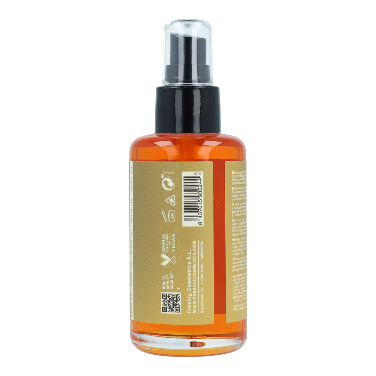 Golden Radiance Freshly Body Oil 100 ml