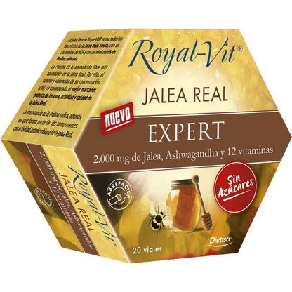 Pappa reale Expert Ashwagandha e 12 vitamine Royal Vit 20 fiale