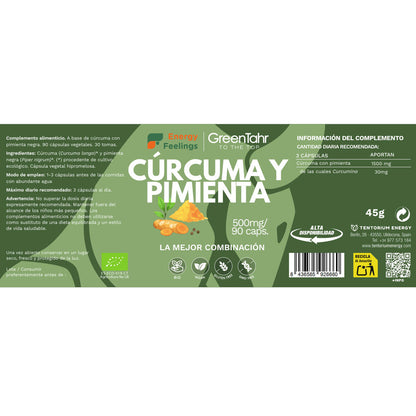 Kurkuma pieprzowa ECO Energy Feelings 90 kapsułek