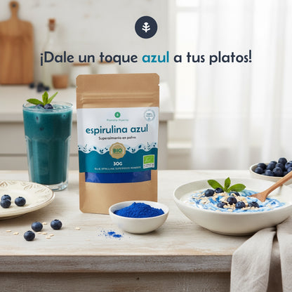 Blå Spirulina Planeta Huerto 30gr