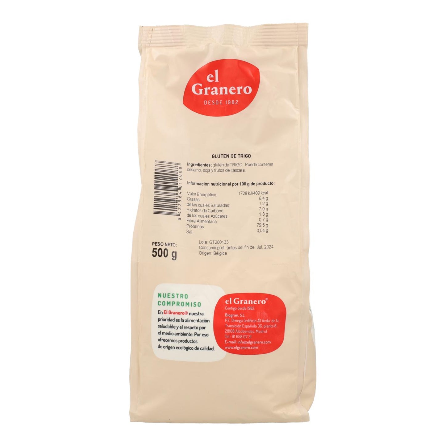 Weizengluten El Granero 500 g