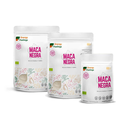 Energy Feelings Organic Black Maca Powder 200 g