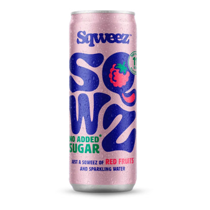 Boisson aux fruits rouges SQWZ 250 ml