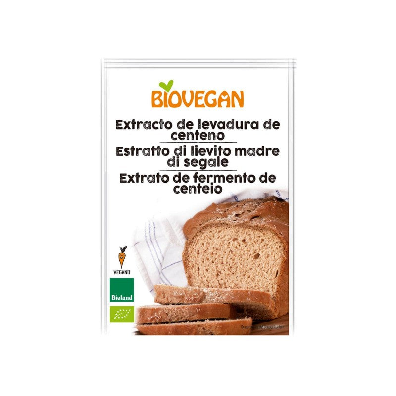 Levain (ferment) de seigle BIO Biovegan environ 30 g