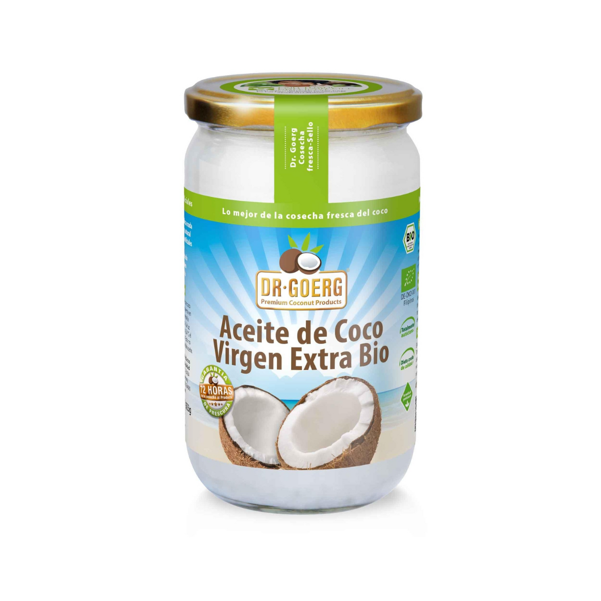 Olio di cocco alimentare BIO Dr. Goerg 1 L