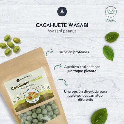 Arachides au wasabi Planeta Huerto 250g