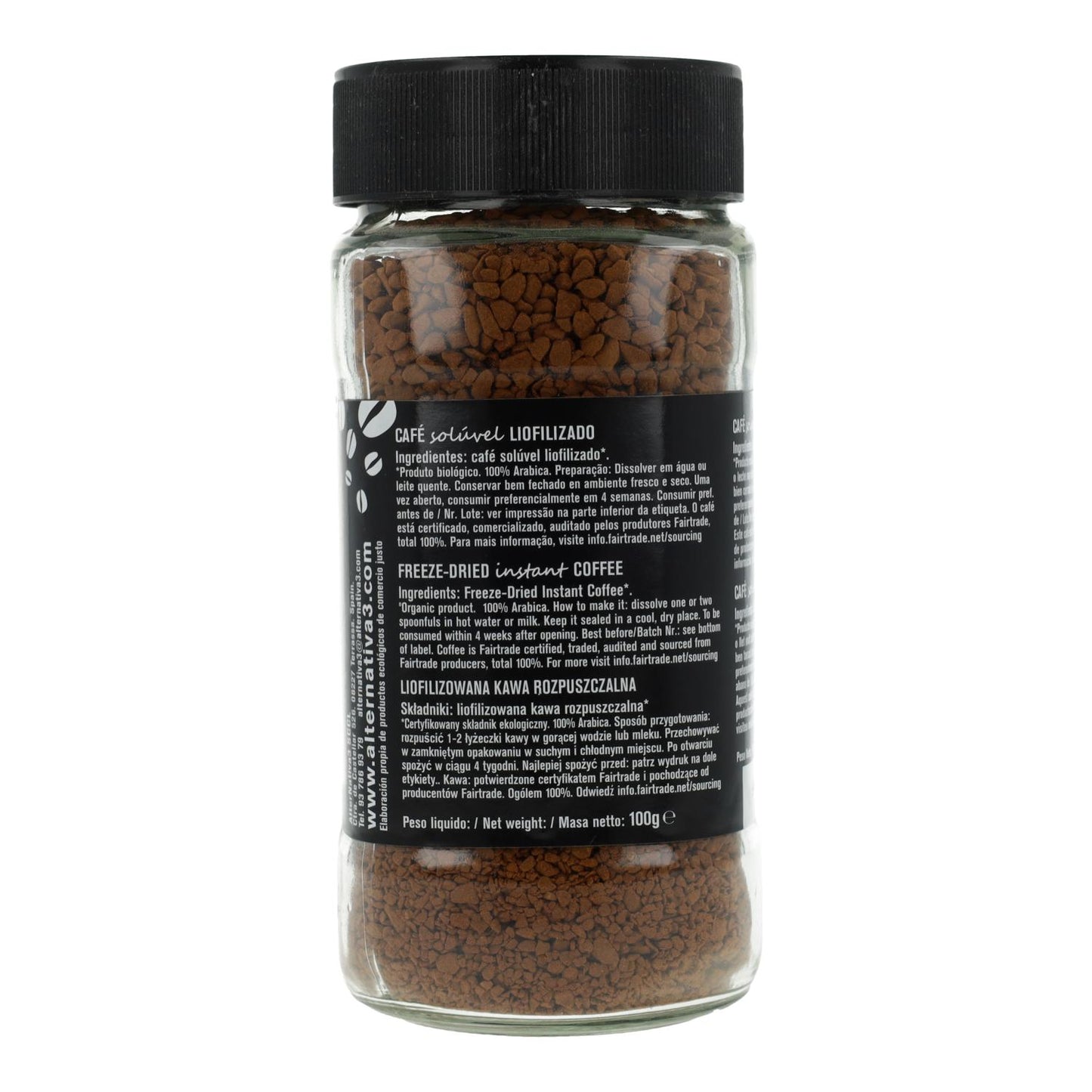 Bio Alternative Gefriergetrockneter Instantkaffee 100g