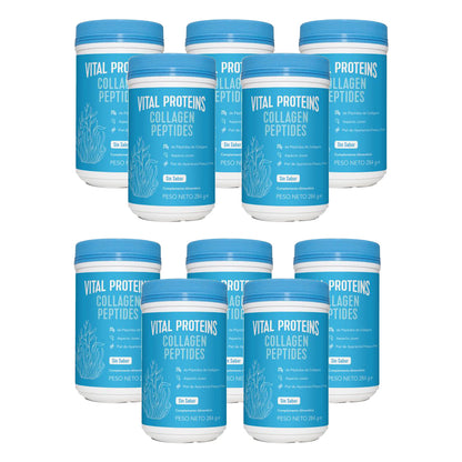 Pack of 10 Collagen Peptides 284 g Vital Proteins