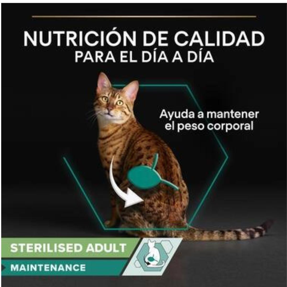 PURINA PRO PLAN Katt våtfoder STERILISERAD Terrine Torsk Påse 10 x 75 g