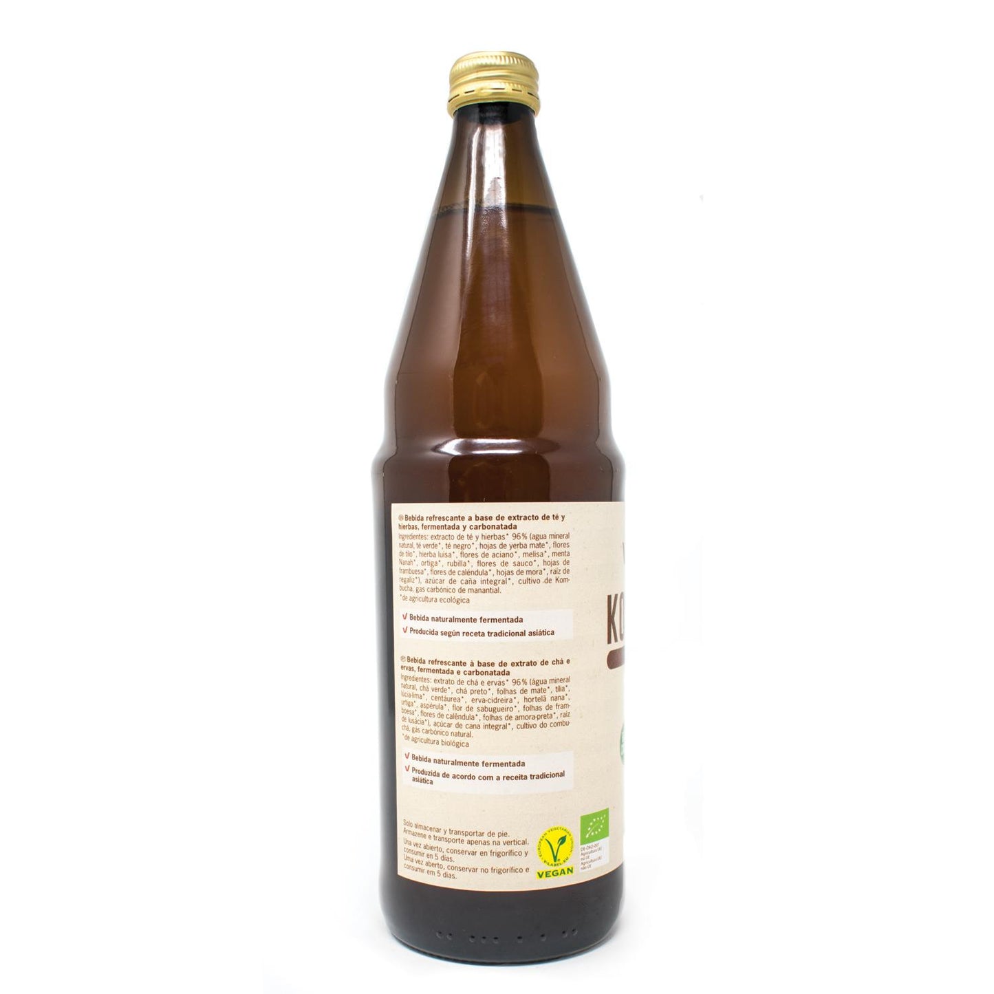6er-Pack Kombucha Original BIO Voelkel 750 ml