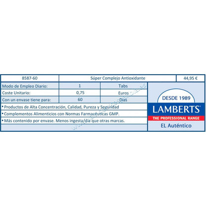 Kompleks przeciwutleniający Lamberts