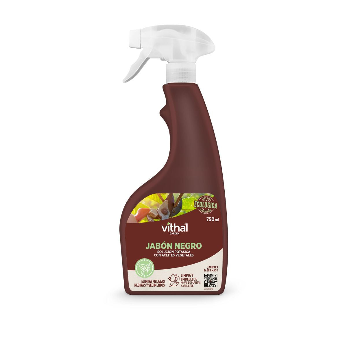 Savon noir Eco 750 ml prêt à l'emploi Vithal Garden