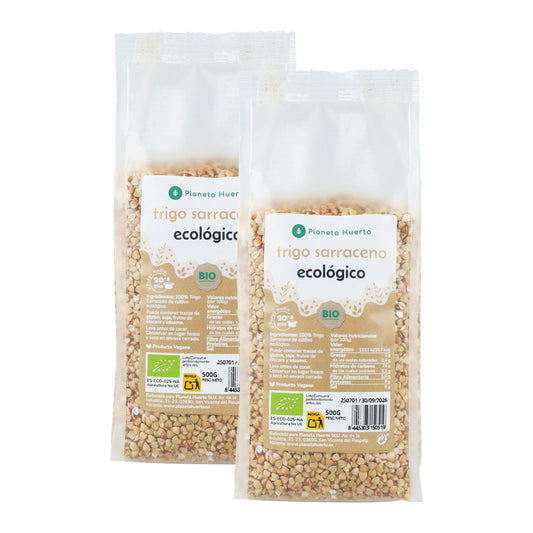 Pack 2x Organic Buckwheat ECO Planet Garden 500 g