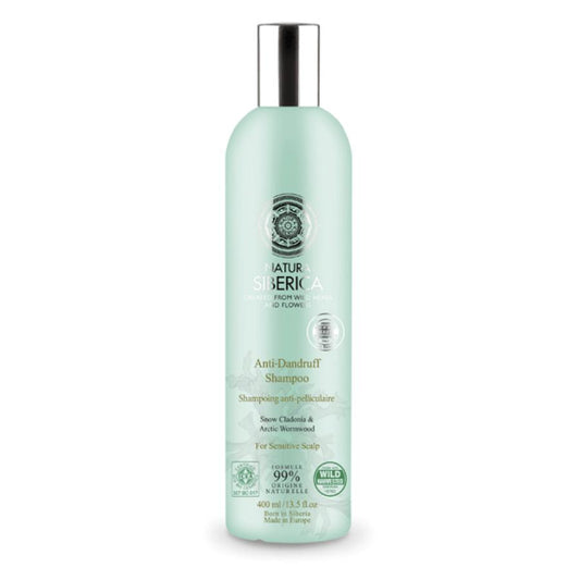 Shampoo für empfindliche Kopfhaut und gegen Schuppen Natura Sibérica 400 ml