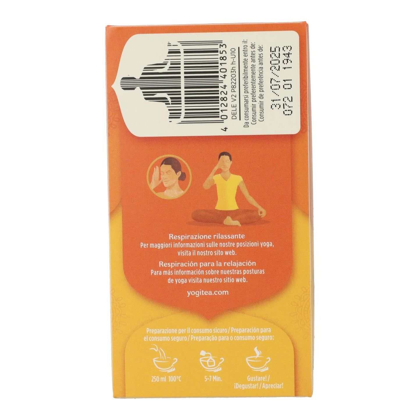 Yogi Tea BIO Detox al limone 17 bustine