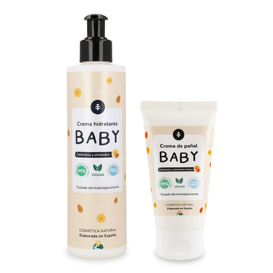 Infant moisturising pack nappy cream + moisturiser Planeta Huerto