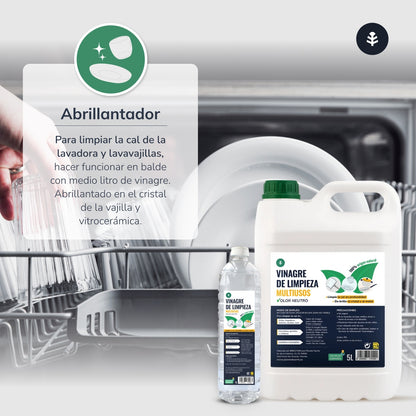 Vinagre Blanco de Limpieza Planeta Huerto 5L