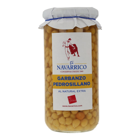 Pedrosillano-Kichererbsen im Glas, El Navarrico, 720 ml