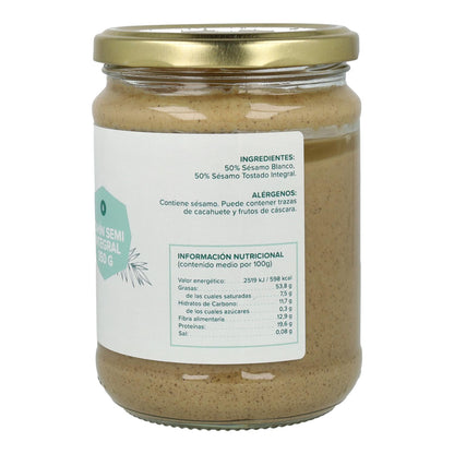 Halbvollkorn-Tahini ECO Planeta Huerto 350g