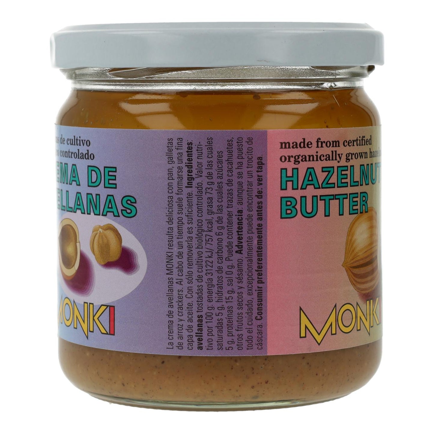 Monki Bio-Haselnusscreme 330 g