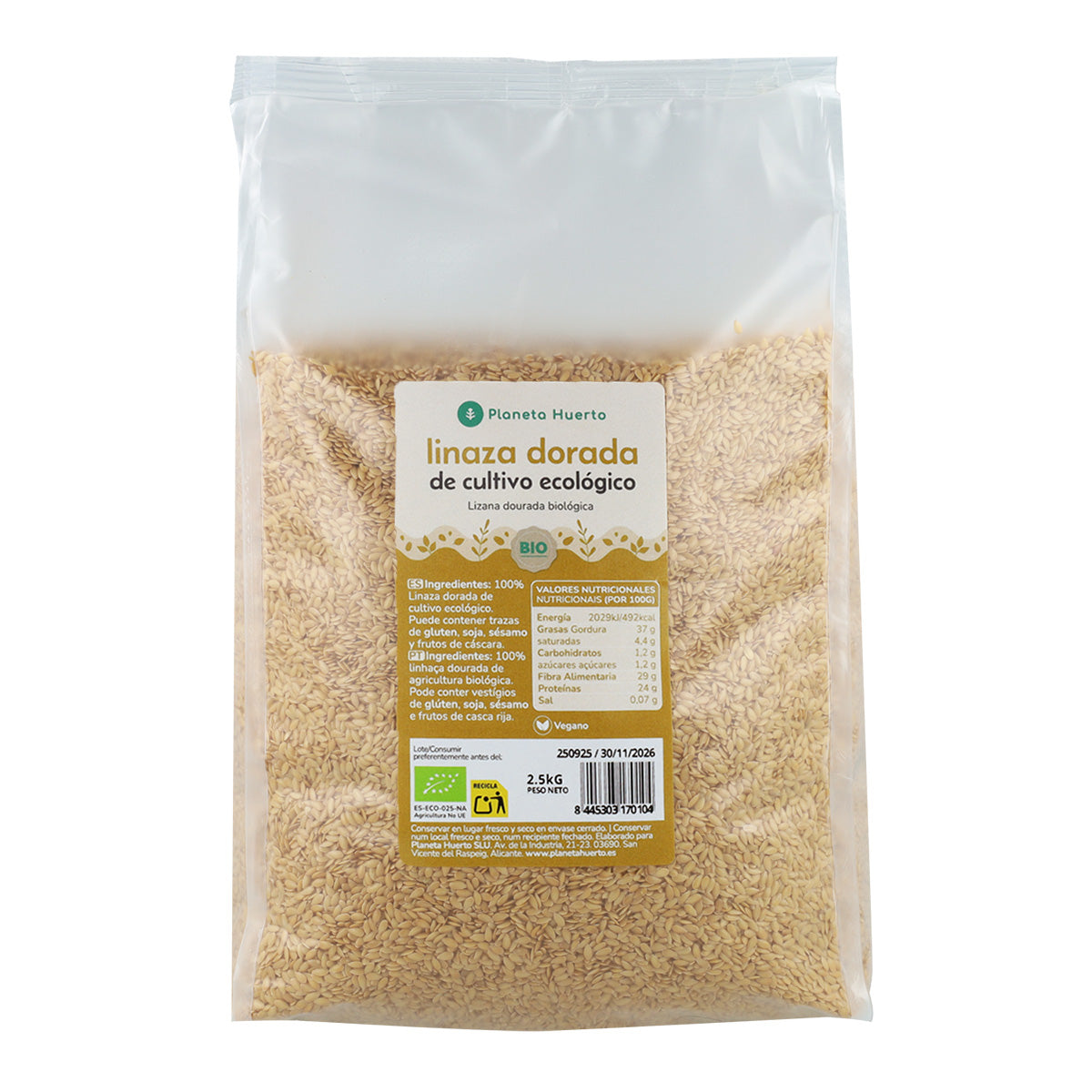 Golden Linseed ECO Planet Garden 2,5 kg