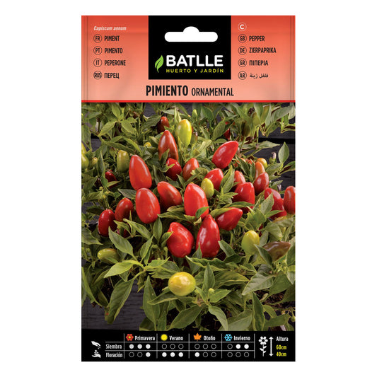 Frön av  prydnadspaprika