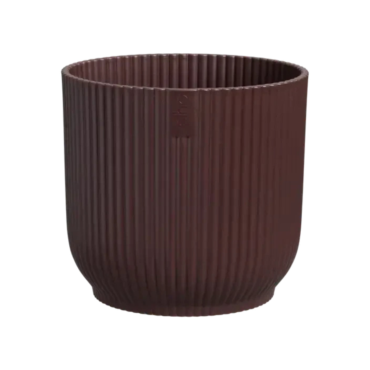 Återvunnen blomkruka Winery rödbordeaux Elho 22 cm