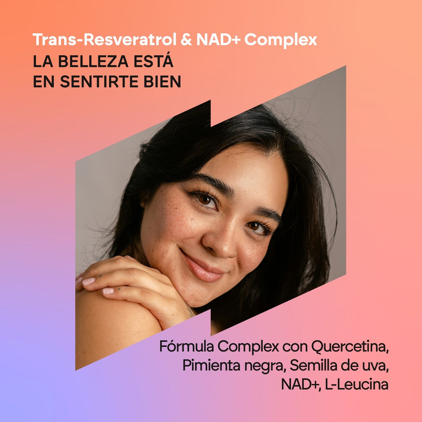 Nutralie Trans Resweratrol i NAD+ Complex 686 mg 60 kapsułek