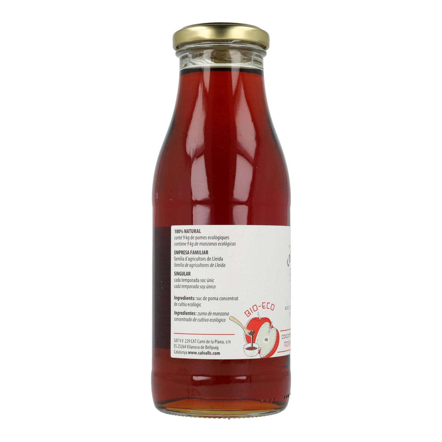 Appelconcentraat Cal Valls, 500 ml