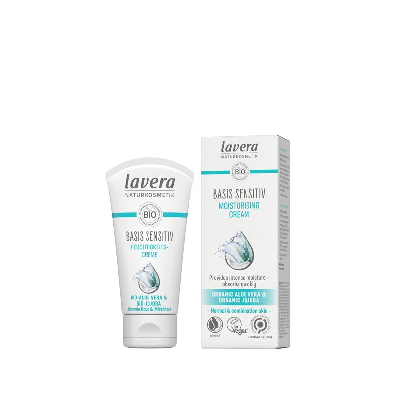 Crème de jour hydratante Basis Sensitiv, Lavera 50 ml