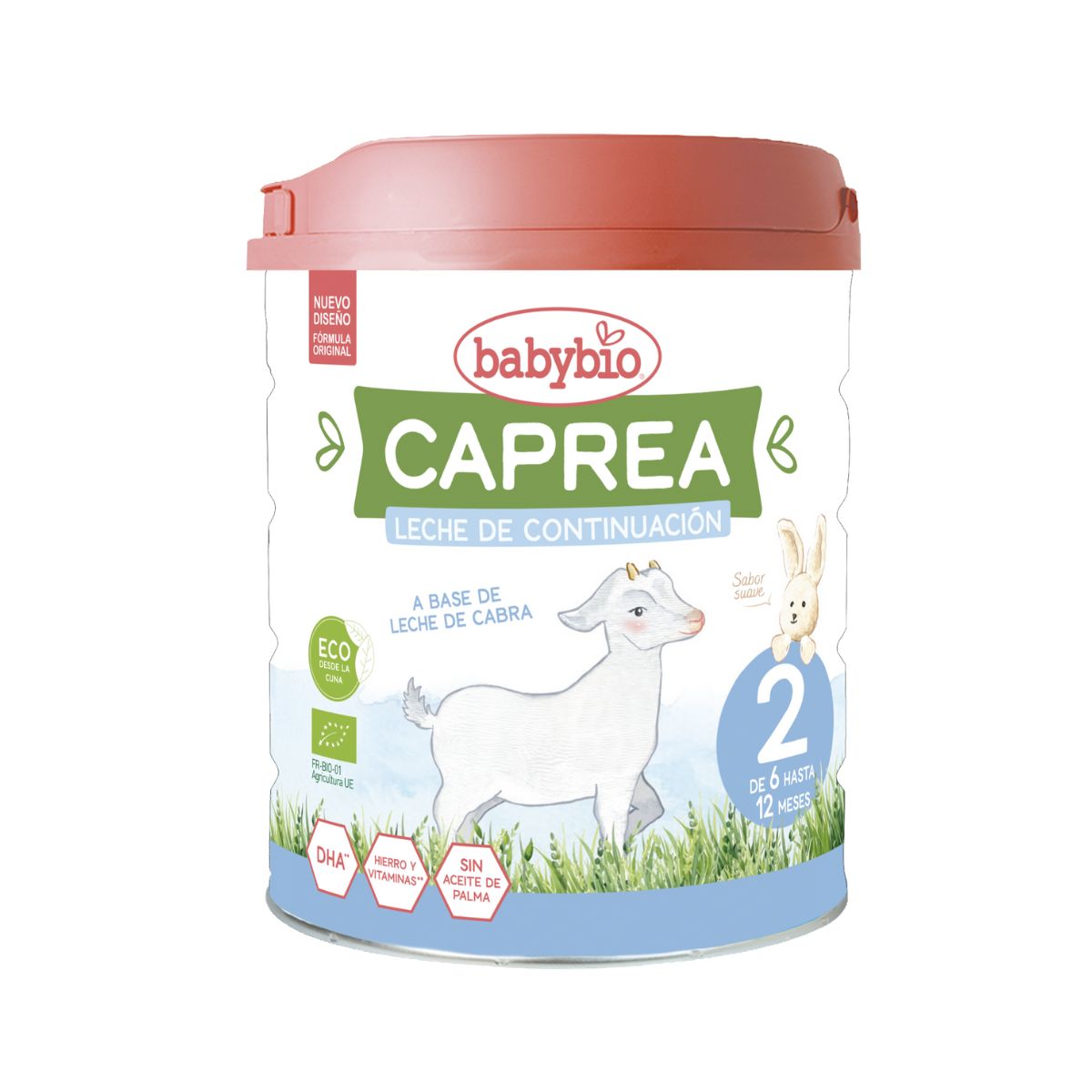 Pakket 2x Caprea 2 geitenmelk (6 tot 12 maanden) biologisch 800 g. Babybio