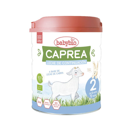 Pakket 2x Caprea 2 geitenmelk (6 tot 12 maanden) biologisch 800 g. Babybio