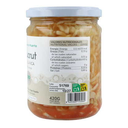 Chucrut Col Blanca ECO Planeta Huerto 420 g