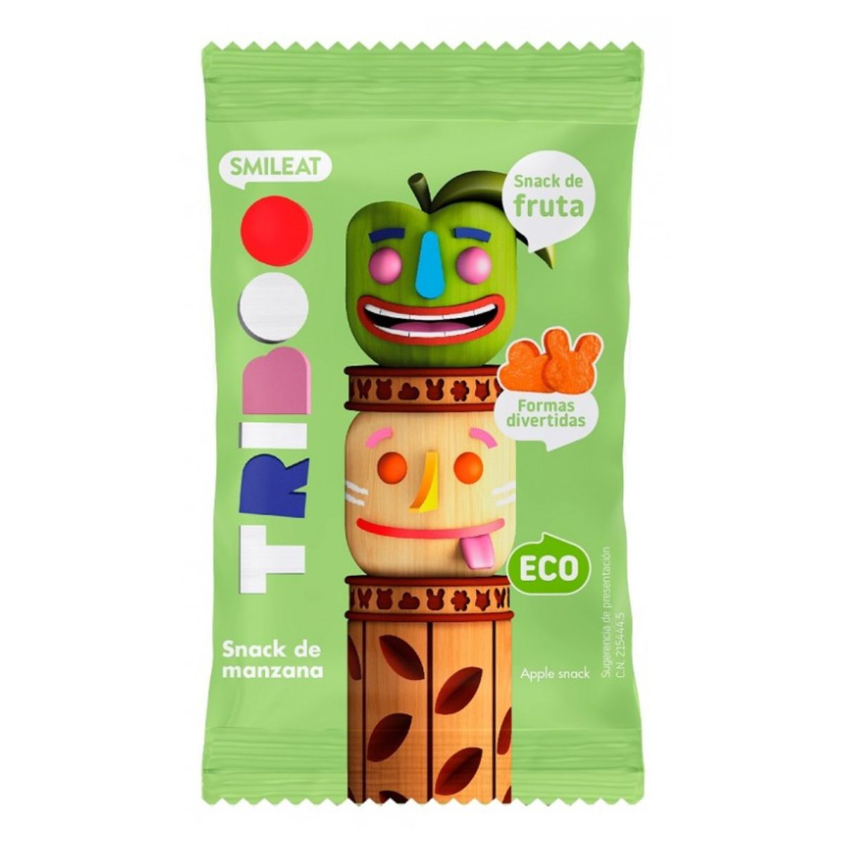 Ekologiczna przekąska jabłkowa 25 g, Triboo