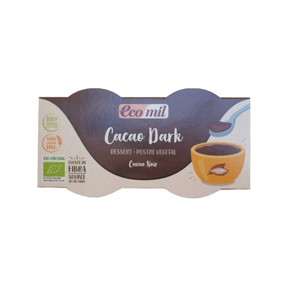 Dessert Cacao Dark Bio Ecomil 2 st à 125 g