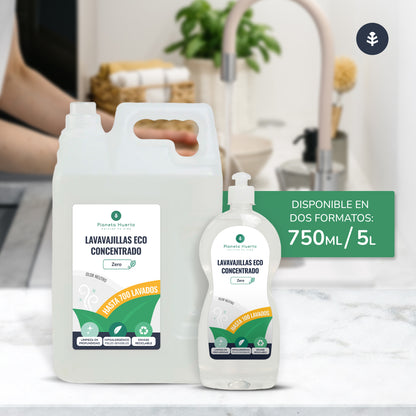 Handmatige Afwasmachine Hypoallergeen Ongeparfumeerd Eco Planeta Huerto 5l