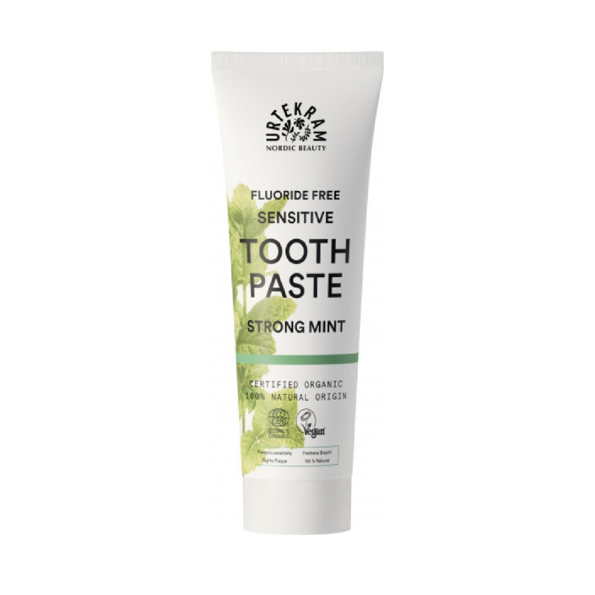 Tandkräm stark mint Urtekram 75 ml