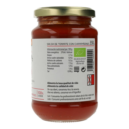Sos pomidorowy z pieczarkami ECO Cal Valls, 350 g
