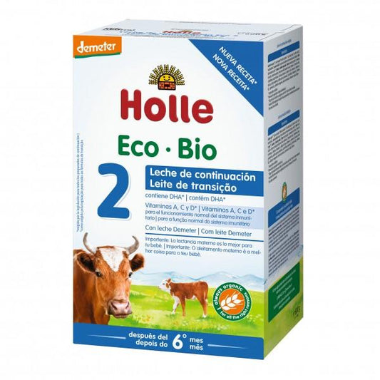Folgemilch Nr. 2 (+6 Monate) Bio Holle 600 g