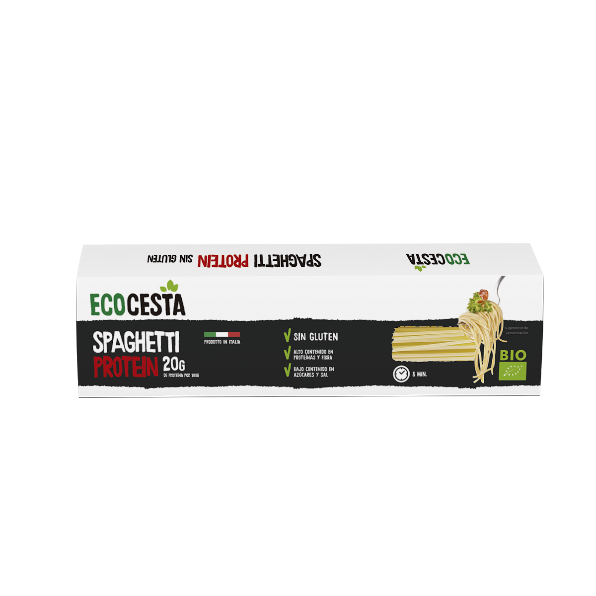 Spaghetti proteici senza glutine BIO Ecocesta 250 g