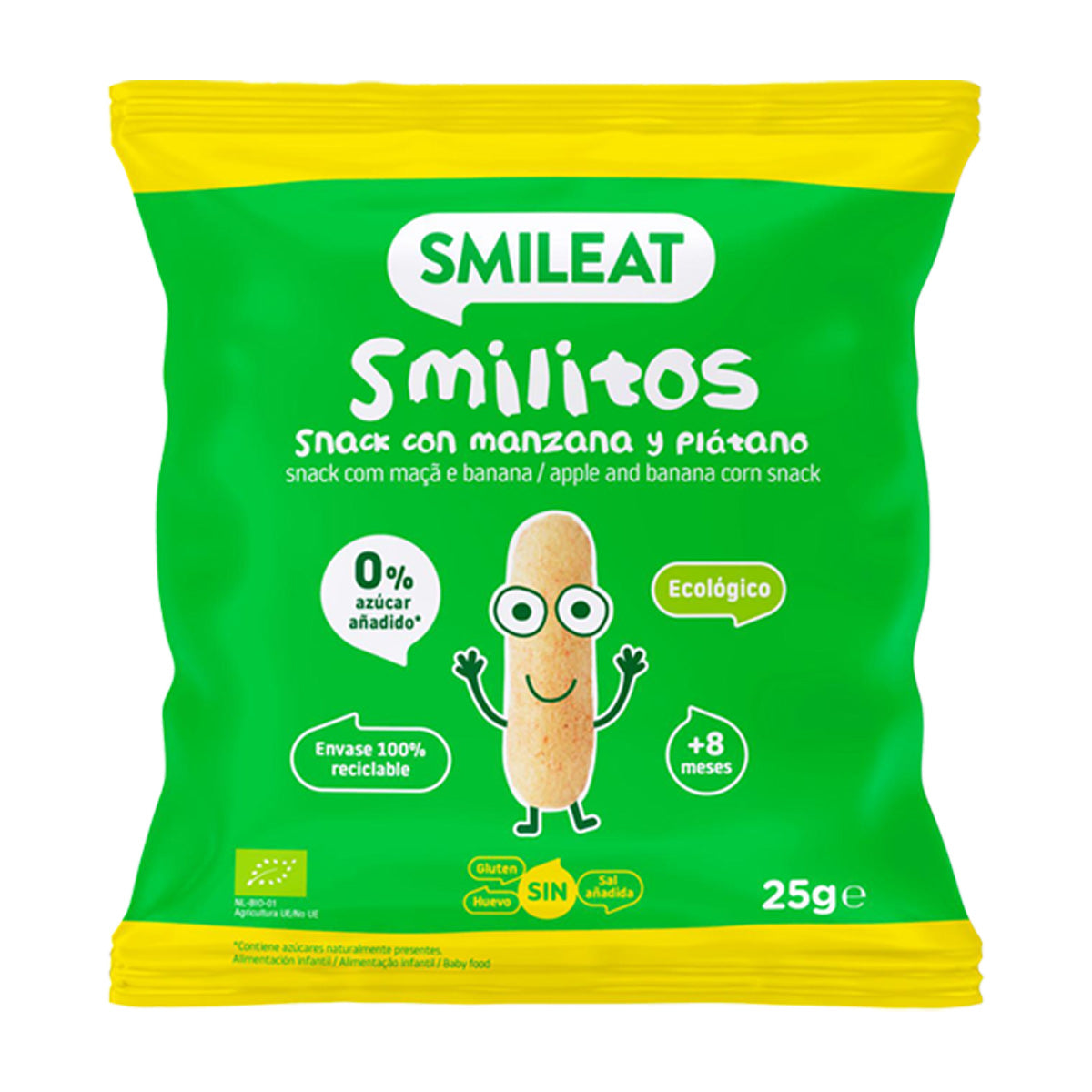 Confezione mista di Smilitos BIO Smileat 4 sacchetti